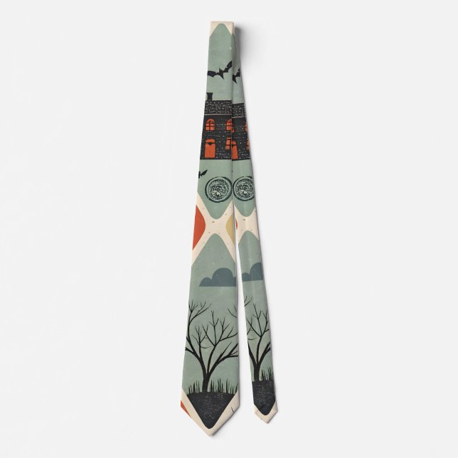 Gravata Dark ghost pattern (Frente)