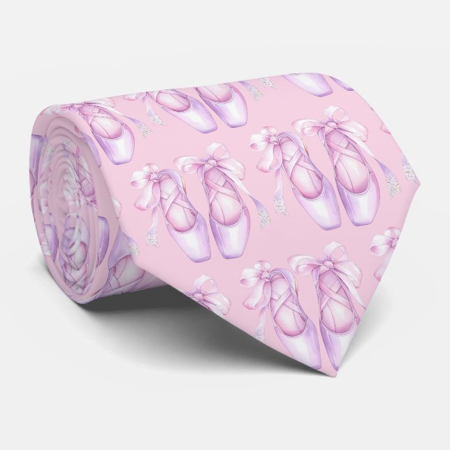 Gravata de Borboleta de Sapatos de Ballet (Rolled)