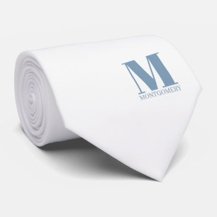 Gravata de Cama de Casamento com Monograma + Nome