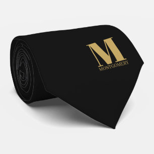 Gravata de Cama de Noiva com Monograma + Nome Eleg