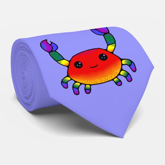 Gravata de Caranguejo do Orgulho LGBT+ (Rolled)