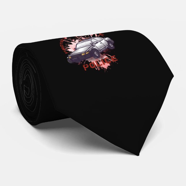 Gravata de Carro da Polícia (Rolled)