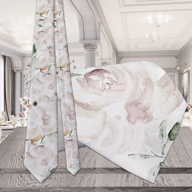 Gravata de Casamento de Peony de Jardim Ultra Blus (Criador carregado)