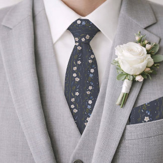 Gravata de casamento floral folclórica escandinava