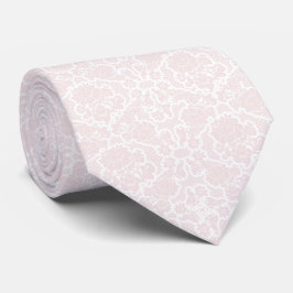 Gravata de casamento floral rosa Elegante