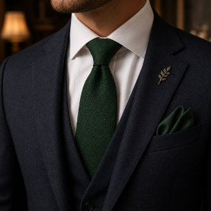 Gravata de casamento verde esmeralda Luxo dinhei