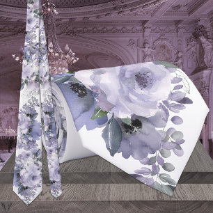 Gravata de Casca de Silver Mauve