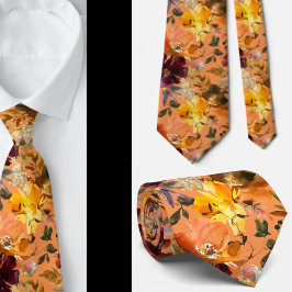 Gravata de Cavalheiro | Gravata Floral para Casame