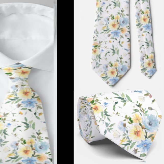Gravata de Cavalheiro | Gravata Floral para Casame (Criador carregado)
