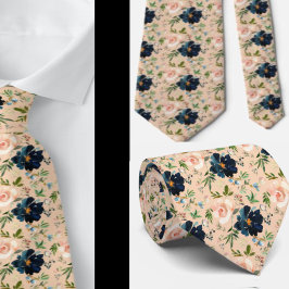 Gravata de cavalheiro | Gravata floral para casame