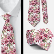 Gravata de Cavalheiro | Gravata Floral para Casame