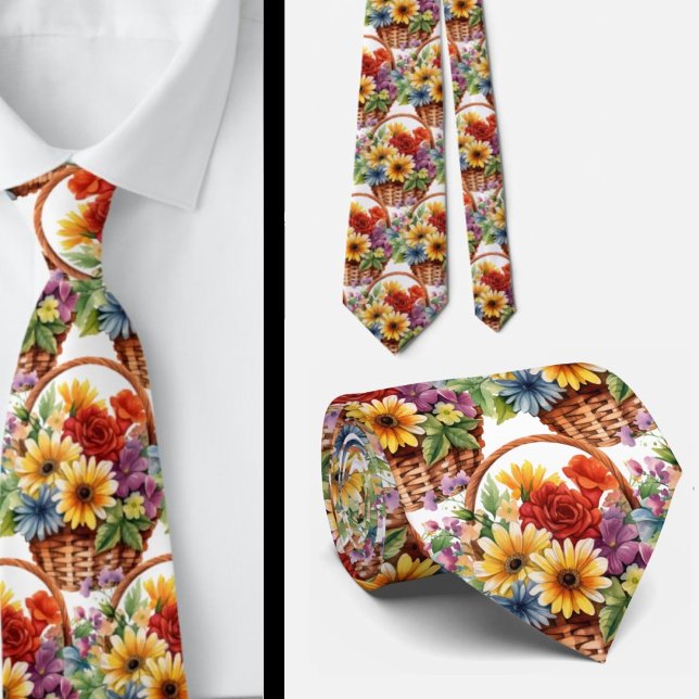 Gravata de Cavalheiro | Gravata Floral para Casame (Criador carregado)