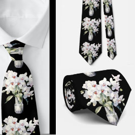 Gravata de Cavalheiro | Gravata Floral para Casame