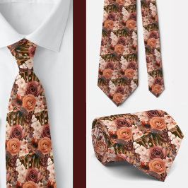 Gravata de Cavalheiro | Gravata Floral para Casame