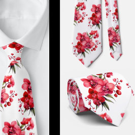 Gravata de Cavalheiro | Gravata Floral para Casame