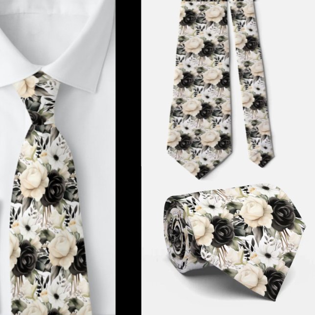 Gravata de Cavalheiro | Necktie Floral para Casame (Criador carregado)
