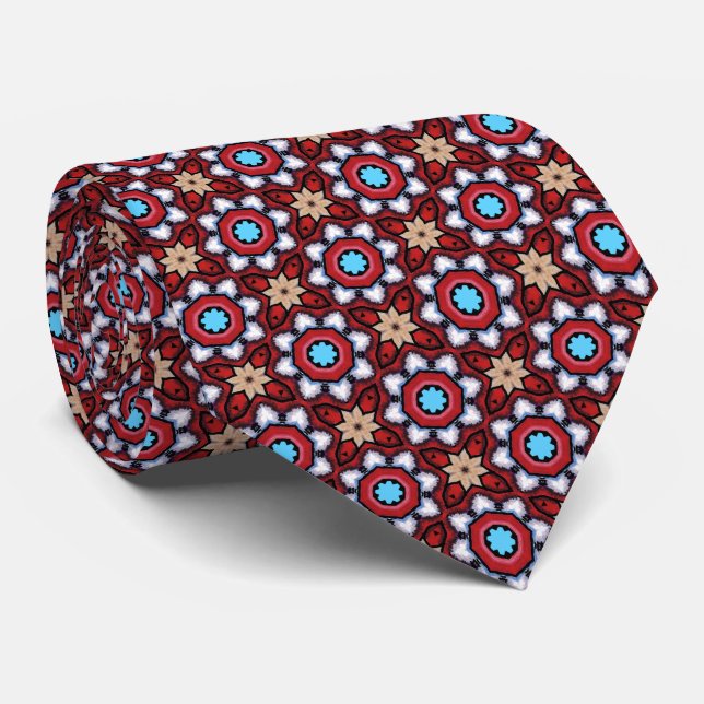 Gravata de estrelas de Natal (Rolled)