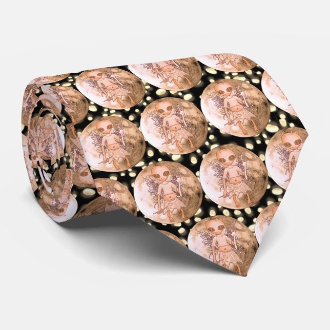 Gravata de Fada Alien (Rolled)
