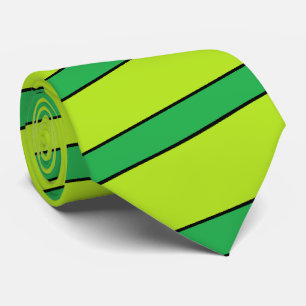 gravata de faixa de limão