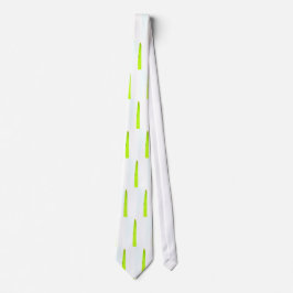 Gravata de Folha de Palme Verde Minimalista Elegan