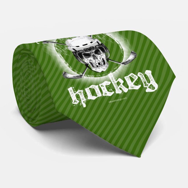 Gravata de Hockey de Bonez (Rolled)