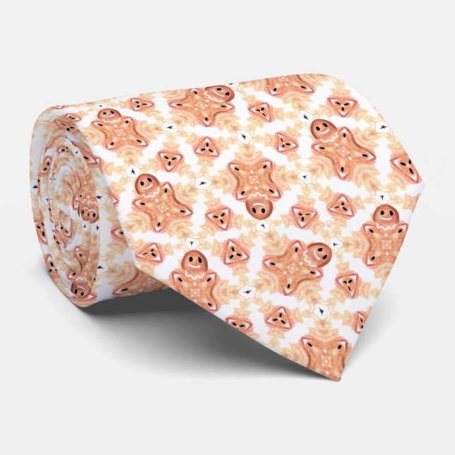 Gravata de Homem de Biscoito (Rolled)