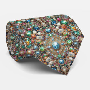 Gravata de luxo em estilo persa de designer   Grav
