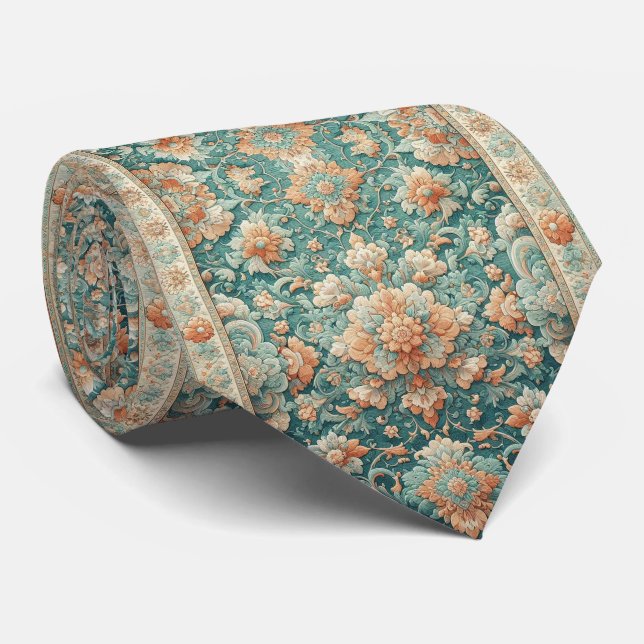 Gravata de luxo em estilo persa de designer | Grav (Rolled)