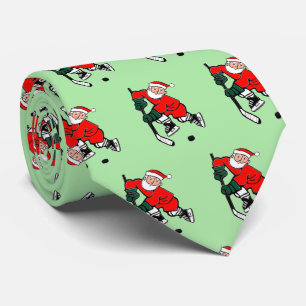 Gravata de Natal de Hockey