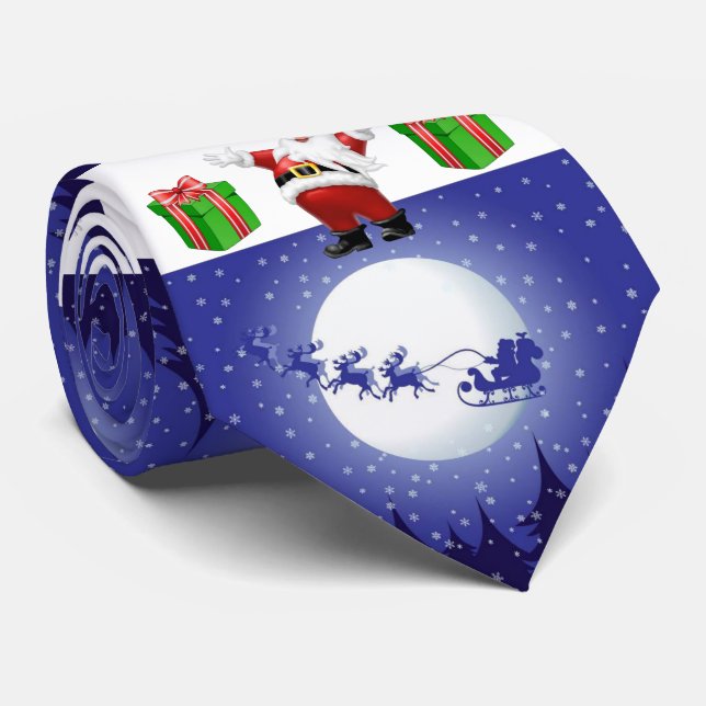 Gravata de Natal, Papais noeis (Rolled)