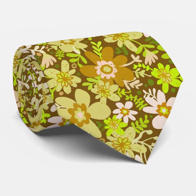 Gravata de Nódulos Verdes (Rolled)