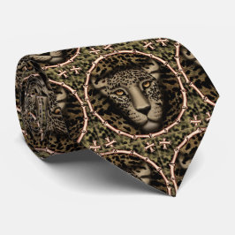 Gravata de Ossos de Leopardo