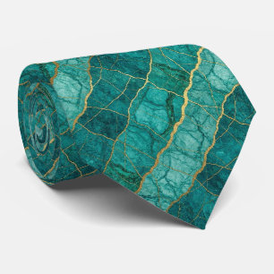Gravata de Pedra Luxo Mármore Turquesa, Azul Tur