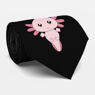 Gravata de Pescoço Axolote para Gamers