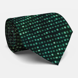 Gravata de pescoço Cyber Glitz Verde