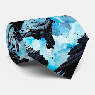 Gravata de Pescoço de Corvo