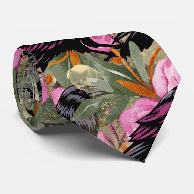 Gravata de Pescoço de Corvo (Rolled)