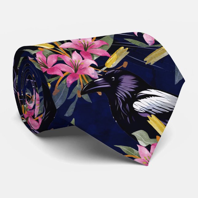 Gravata de Pescoço de Corvo (Rolled)