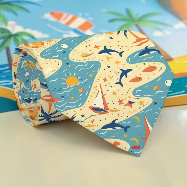 Gravata de Pescoço de Verão de Praia (Criador carregado)