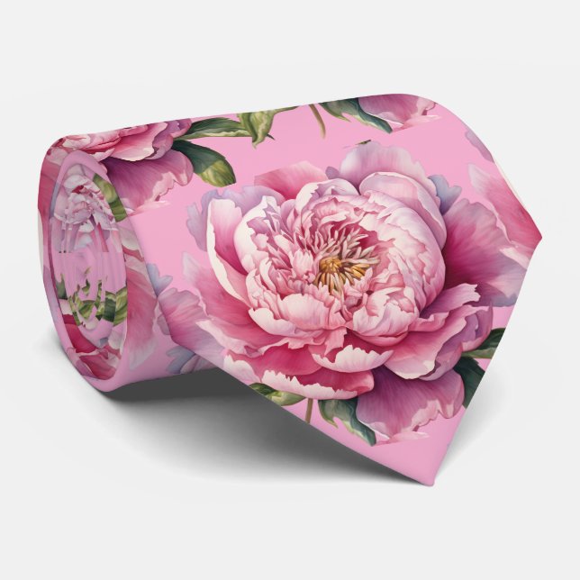 Gravata de Pescoço Floral Elegante para Casamento  (Rolled)