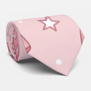 Gravata de Pescoço Floral Rosa Elegante para Casam