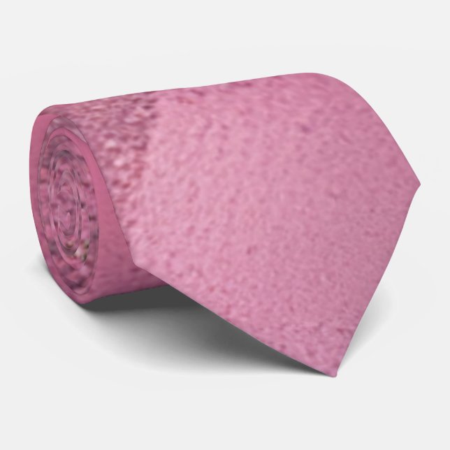 Gravata de Pescoço Rosa Masculina, Sequência Lumin (Rolled)