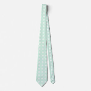 Gravata de pescoço verde menta elegante para padri