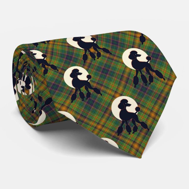 Gravata de Poodle Elegante (Rolled)