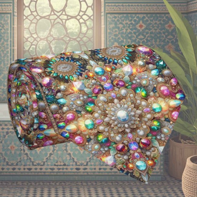 Gravata de seda persa de luxo estilo designer | Fa (Criador carregado)