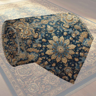 Gravata de seda persa de luxo no estilo designer