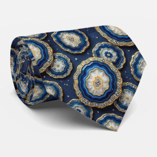 Gravata de Terno de Luxo Gravata Azul Marinho +