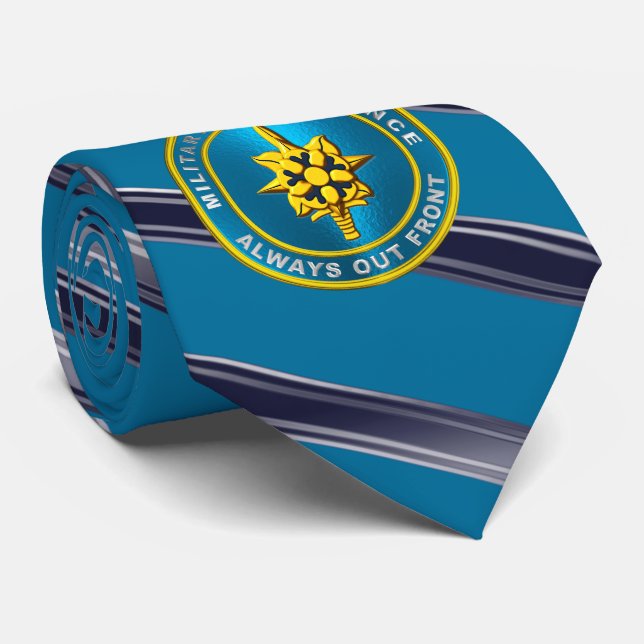 Gravata de Veterano de Inteligência Militar (Rolled)
