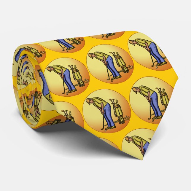 Gravata de Vovô Golfista (Rolled)