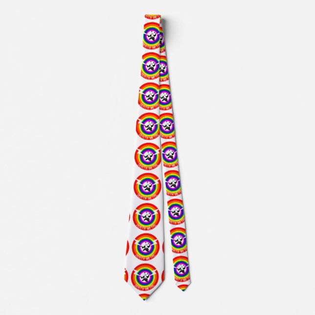 Gravata Death Metal Panda Guitar (Frente)